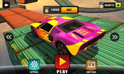 Screenshot 4: Impossible Car Stunt Games