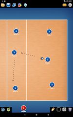 Screenshot 8: Coach Tactic Board: Volley