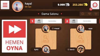 Screenshot 4: Dama Online