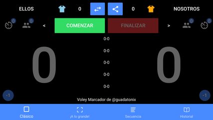 Screenshot 4: Voley Marcador