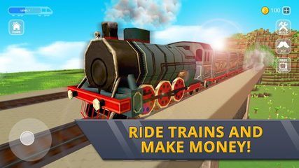 Screenshot 5: Railway Station Craft: Magic Tracks Game Training