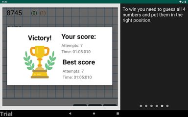 Screenshot 12: Bulls & Cows 2 - Puzzle Game