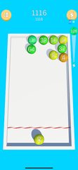 Screenshot 1: Chain in box: 4096 3D Merge game