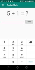 Screenshot 1: Pocket Math – Mental arithmetic trainer