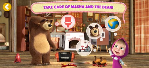 Screenshot 2: Masha and the Bear: My Friends 4+