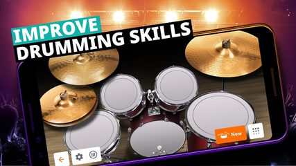 Screenshot 3: Drum Kit Music Games Simulator