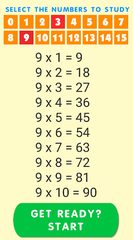 Screenshot 11: Multiplication tables 1 to 100 offline