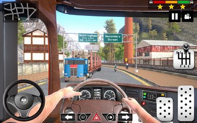 Screenshot 4: Cargo Delivery Truck Games 3D