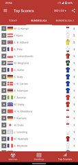 Screenshot 6: Live Scores for Bundesliga 2021/2022