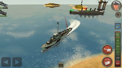Screenshot 3: Enemy Waters : Submarine and W