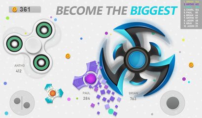 Screenshot 3: Realtime Fidget Spinner Games
