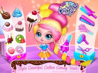 Screenshot 23: Candylocks Hair Salon - Style Cotton Candy Hair