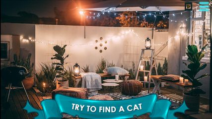 Screenshot 1: Find a Cat 2: Hidden Object