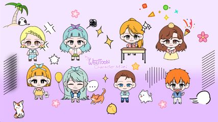 Screenshot 8: K-Pop Webtoon Character Mini