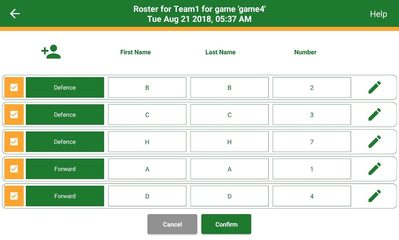 Screenshot 9: iTrackLacrosse Stats - Track Lacrosse Statistics