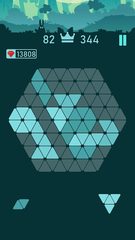 Screenshot 2: Trigon : Triangle Block Puzzle Game