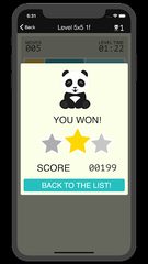 Screenshot 3: Panda Tiles