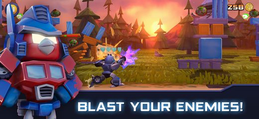 Screenshot 1: Angry Birds Transformers 4+