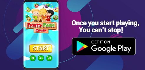 Screenshot 1: Fruits Farm Crush 2020