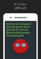Screenshot 2: Red Button NEXT: think before you press, clicker