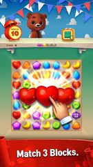 Screenshot 1: Toy Bear Sweet POP : Match 3 Puzzle