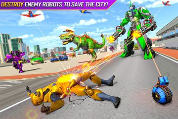 Screenshot 3: Dino Robot Games: Flying Robot