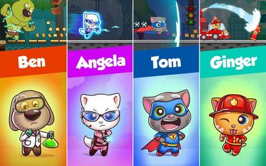 Screenshot 18: Talking Tom Candy Run