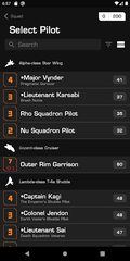 Screenshot 5: Star Wars X-Wing Second Edition Squad Builder