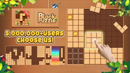 Screenshot 1: Wood Block Puzzle: Board Games