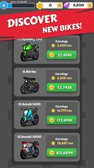 Screenshot 13: Merge Bike game Idle Tycoon