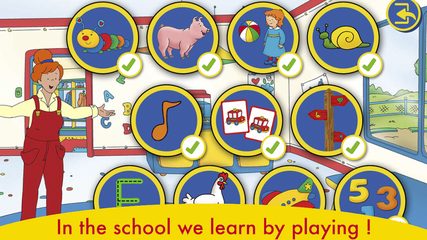 Screenshot 3: A Day with Caillou