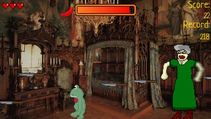 Screenshot 5: Froggy vs. Mother-in-law