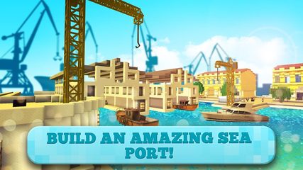 Screenshot 1: Port Craft: Paradise Ship Boys Craft Games