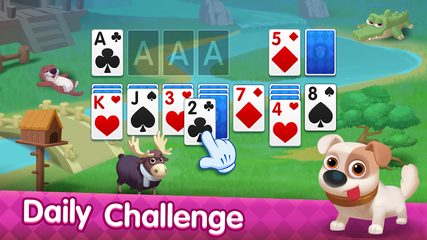 Screenshot 3: Solitaire - My Farm Friends