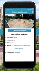 Screenshot 3: Smap - Skateparks, skate spots, pumptracks ...