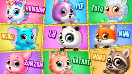 Screenshot 2: Panda Lu Treehouse - Build & Play with Tiny Pets
