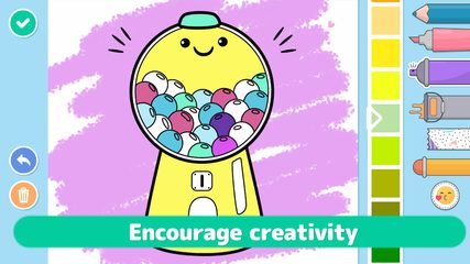 Screenshot 3: Coloring games for kids 🎨 Learn & painting games