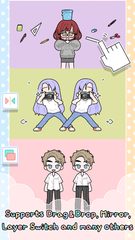 Screenshot 3: Pastel Friends : Dress Up Game