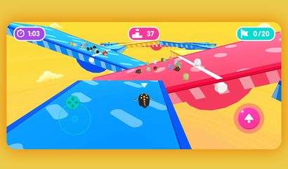 Screenshot 9: Fall.io - Race of Dino