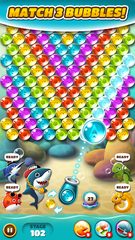Screenshot 1: Bubble Shark & Friends