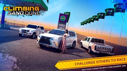 Screenshot 3: Climbing Sand Dune Cars