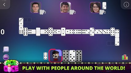 Screenshot 1: Dominos. Dominoes board game! Domino online!