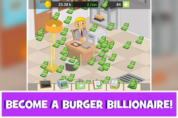 Screenshot 7: Burger Clicker - Idle Money Billionaire Business