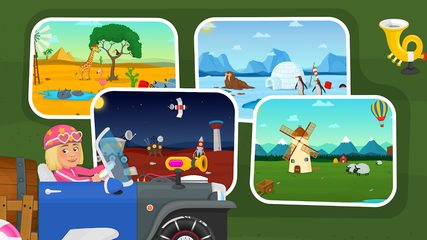 Screenshot 4: Racing car games for kids 2-5