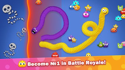 Screenshot 3: Worm Hunt - Snake game iO zone