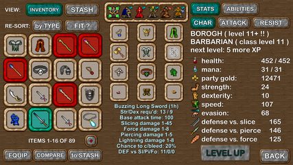Screenshot 2: Dungeons of Chaos DEMO