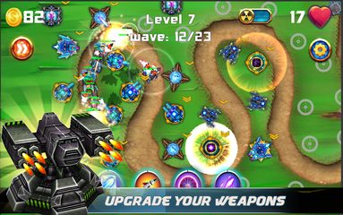 Screenshot 1: Tower Defense Zone