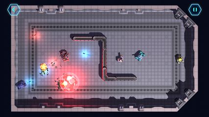 Screenshot 1: TANKS: Sci-Fi Battle