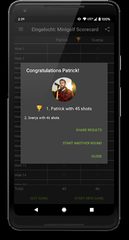 Screenshot 6: Eingelocht: Minigolf Scorecard