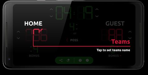 Screenshot 6: Basketball Scoreboard